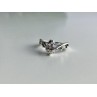925 Sterling Silver CZ Ring Size 5.5
