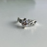 925 Sterling Silver CZ Ring Size 5.5