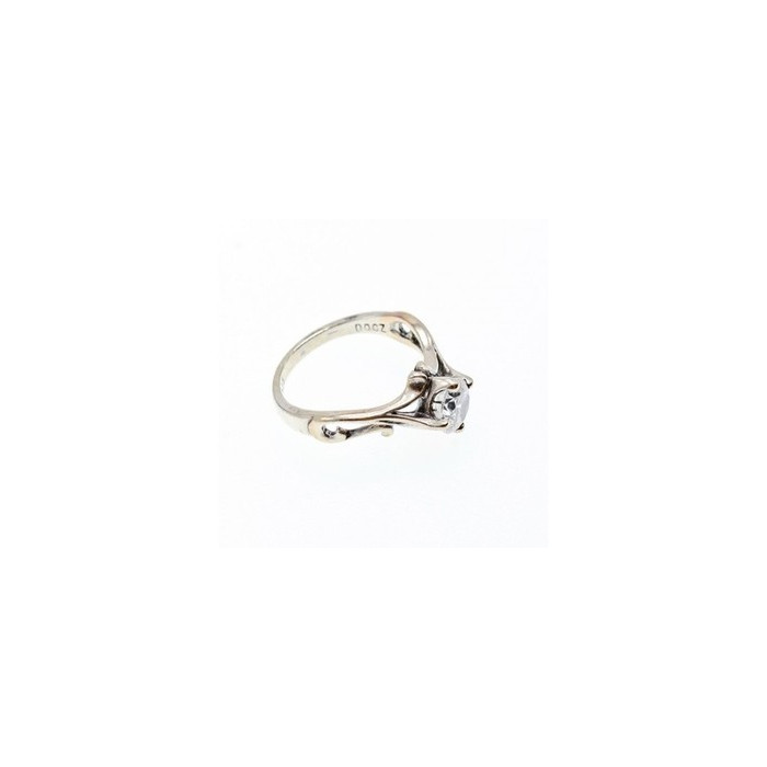 925 Sterling Silver CZ Ring Size 5.5