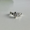 925 Sterling Silver CZ Ring Size 5.5