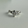 925 Sterling Silver CZ Ring Size 5.5