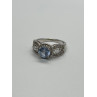 925 Sterling Silver CZ Ring Size 6.5