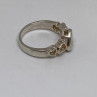 925 Sterling Silver CZ Ring Size 6.75