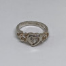 925 Sterling Silver CZ Ring Size 6.75