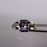 925 Sterling Silver Amethyst Cna Ring Size 7