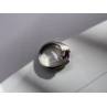 925 Sterling Silver Amethyst Cna Ring Size 7