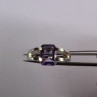 925 Sterling Silver Amethyst Cna Ring Size 7