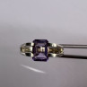 925 Sterling Silver Amethyst Cna Ring Size 7