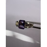 925 Sterling Silver Amethyst Cna Ring Size 7
