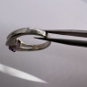925 Sterling Silver Amethyst Cna Ring Size 7