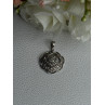 Lovely Flower 925 Sterling Silver Beryl Pendant Length 1 Inch