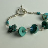 925 Sterling Silver Turquoise Bracelet