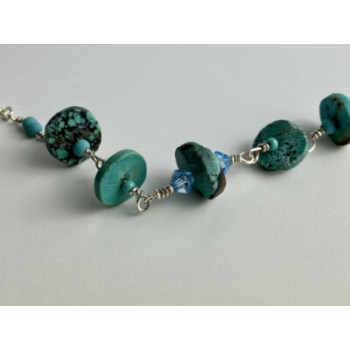 925 Sterling Silver Turquoise Bracelet