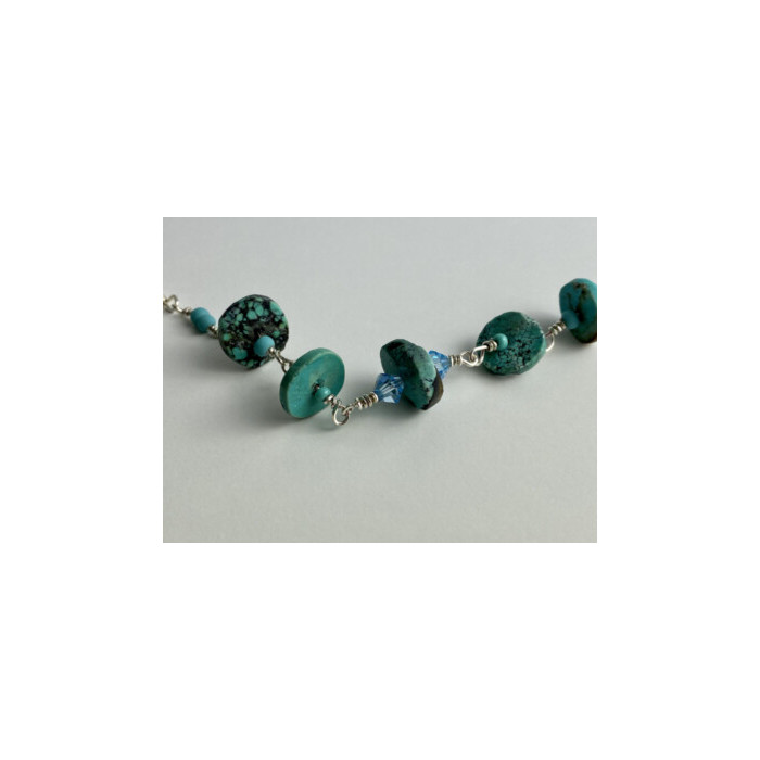 925 Sterling Silver Turquoise Bracelet