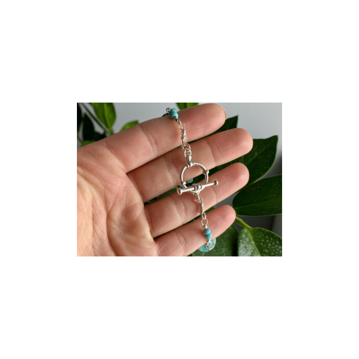 925 Sterling Silver Turquoise Bracelet