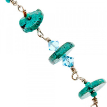 925 Sterling Silver Turquoise Bracelet