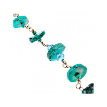 925 Sterling Silver Turquoise Bracelet