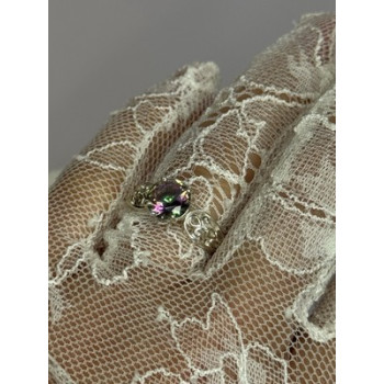 925 Sterling Silver Alexandrite Ring Size 7.5