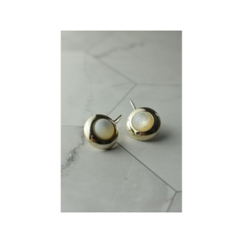 925 Sterling Silver Mother Of Pearl Earrings