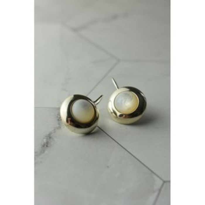 925 Sterling Silver Mother Of Pearl Earrings