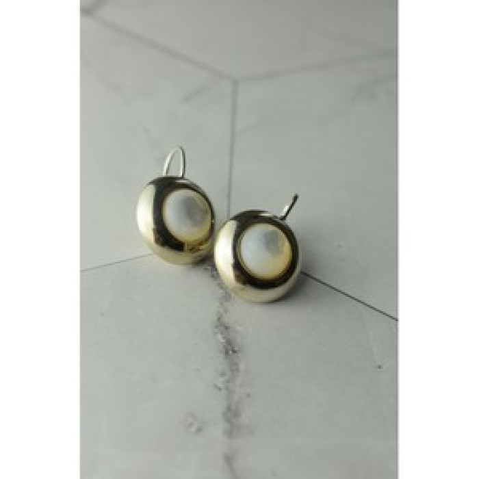 925 Sterling Silver Mother Of Pearl Earrings