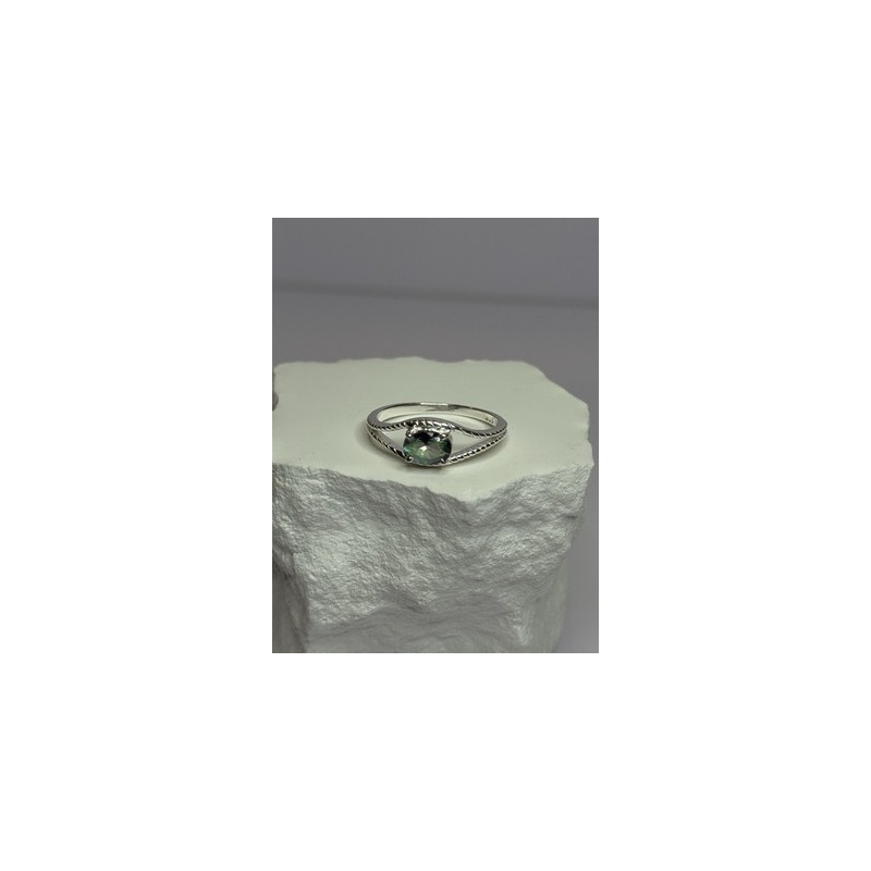 925 Sterling Silver Alexandrite Ring Size 7.5