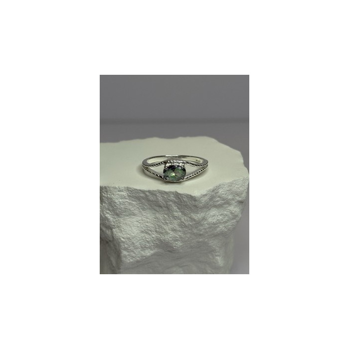 925 Sterling Silver Alexandrite Ring Size 7.5