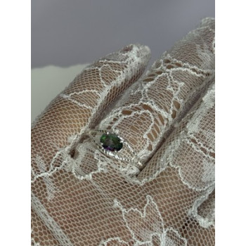 925 Sterling Silver Alexandrite Ring Size 7.5