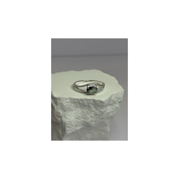 925 Sterling Silver Alexandrite Ring Size 7.5