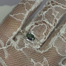 925 Sterling Silver Alexandrite Ring Size 7.5