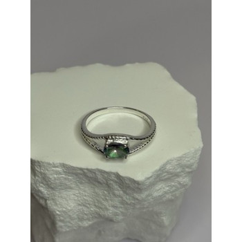 925 Sterling Silver Alexandrite Ring Size 7.5