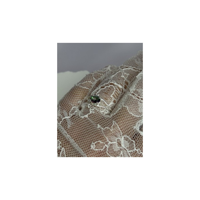 925 Sterling Silver Alexandrite Ring Size 7.5