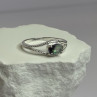 925 Sterling Silver Alexandrite Ring Size 7.5