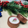 925 Sterling Silver Pink CZ Ring Size 6