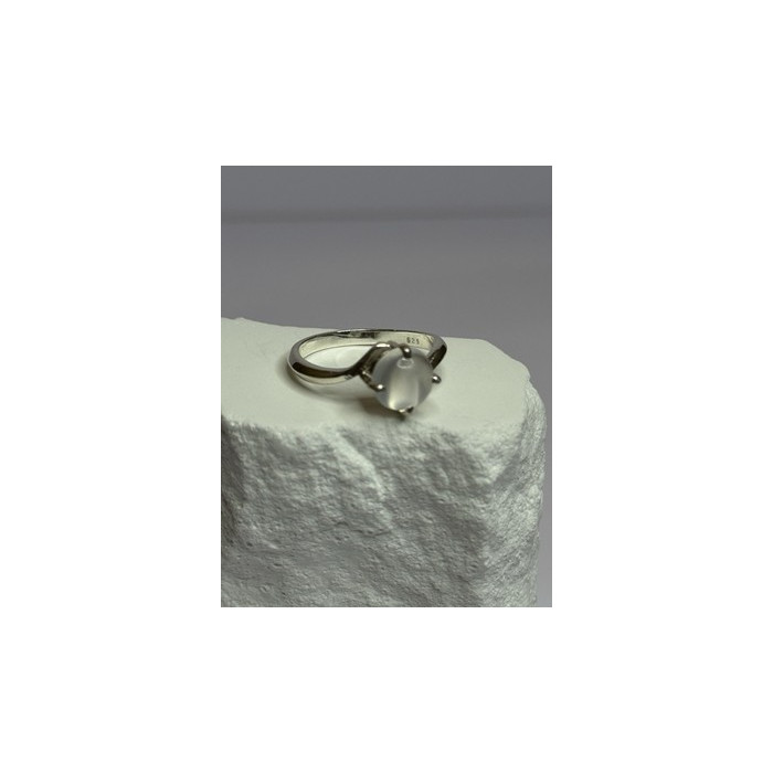 925 Sterling Silver Moonstone Ring Size 7.5