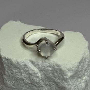 925 Sterling Silver Moonstone Ring Size 7.5