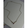 925 Sterling Silver Ruby & Beryl Necklace Length 18 Inch