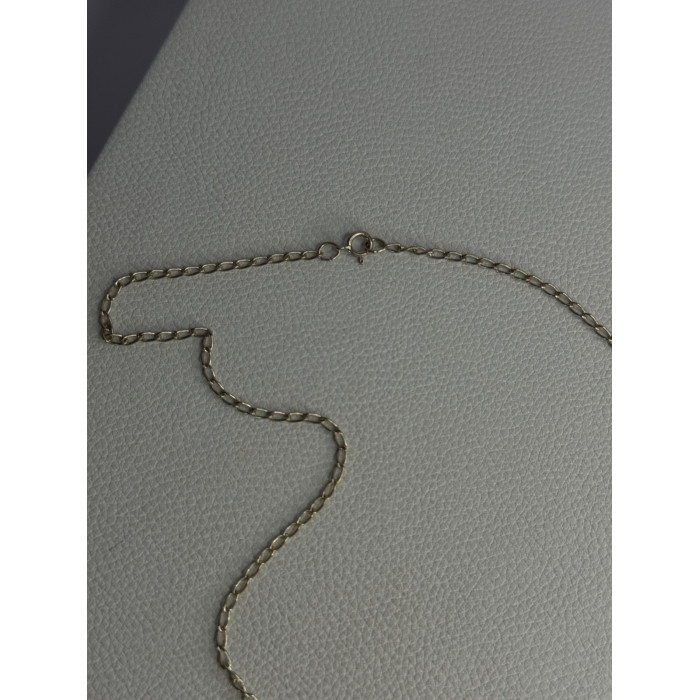 925 Sterling Silver Ruby & Beryl Necklace Length 18 Inch