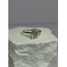 925 Sterling Silver Raw & Rough-Cut Diamond Ring Size 6.5
