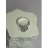 925 Sterling Silver Raw & Rough-Cut Diamond Ring Size 6.5