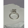 925 Sterling Silver Raw & Rough-Cut Diamond Ring Size 6.5