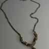 Elegant 925 Sterling Silver Blue Topaz & Marcasite Necklace