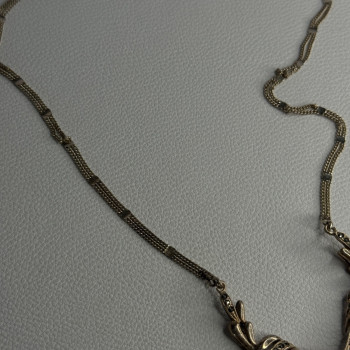 Elegant 925 Sterling Silver Blue Topaz & Marcasite Necklace