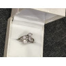 925 Sterling Silver White/colorless CZ Ring Size 6.5