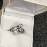 925 Sterling Silver White/Colorless CZ Ring Size 6.5