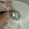 925 Sterling Silver Elegant CZ Earrings Length 0.76