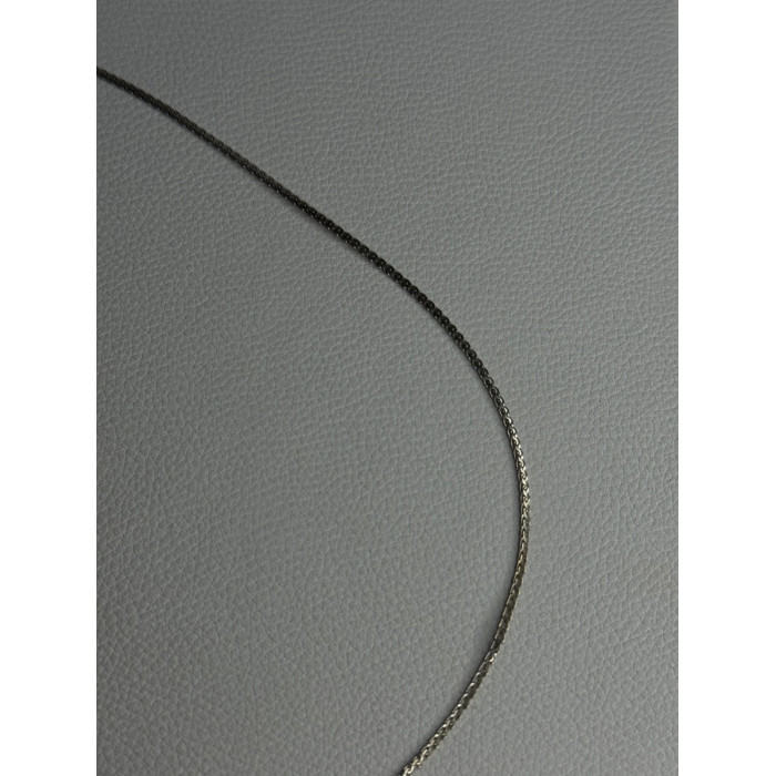 Elegant 925 Sterling Silver Gold Plated Part Diamond Necklace