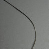 Elegant 925 Sterling Silver Gold Plated Part Diamond Necklace