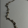 925 Sterling Silver Ocean Style Necklace Length 21/ 19 Inch