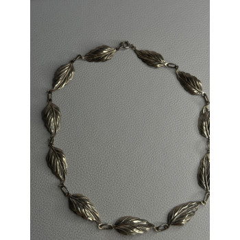 Danecraft 925 Sterling Silver Leaves Necklace Length 15 Inch